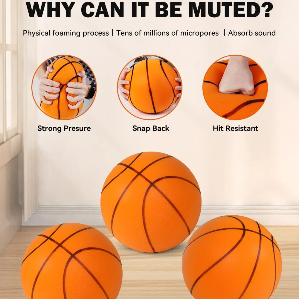 Silent Indoor Basketball